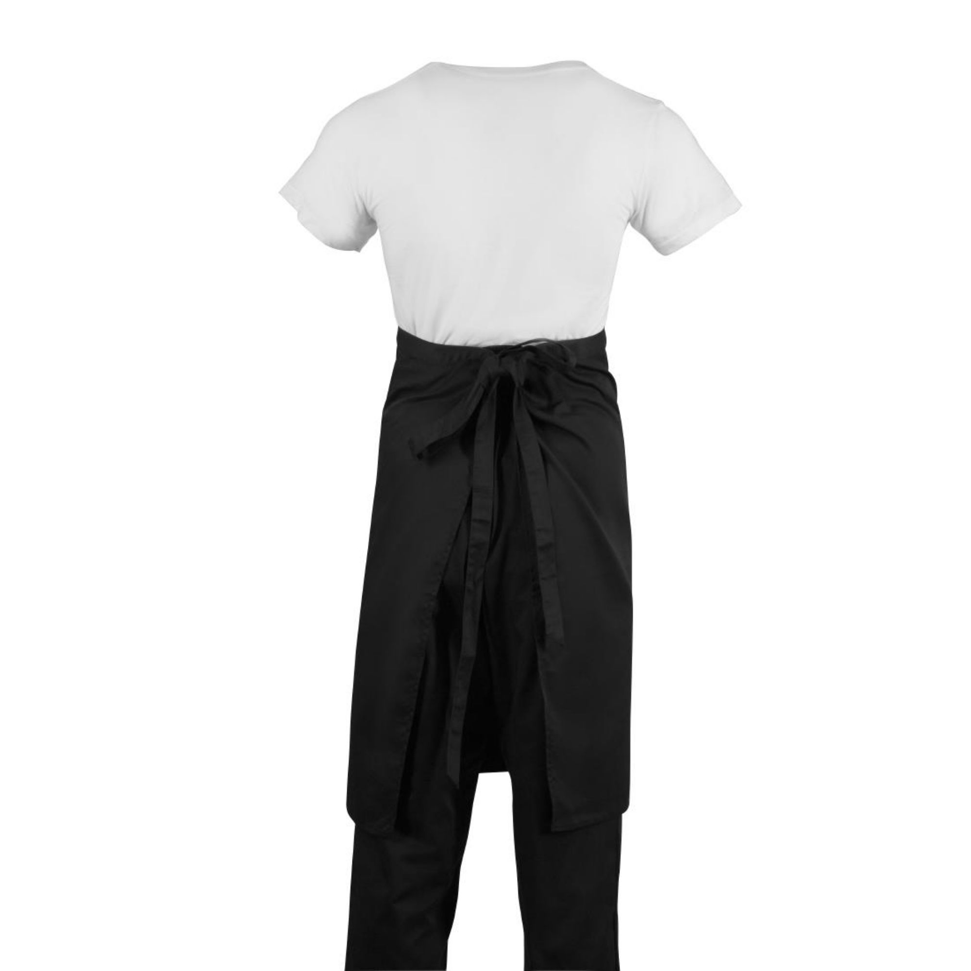Picture of Regular Bistro Apron Black With Pocket