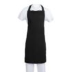 Picture of Whites Polycotton Bib Apron Black XL
