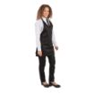 Picture of Whites V Neck Service Apron Black