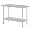 Picture of Nisbets Essentials Self Assembly Stainless Steel Table 1200 x 600mm