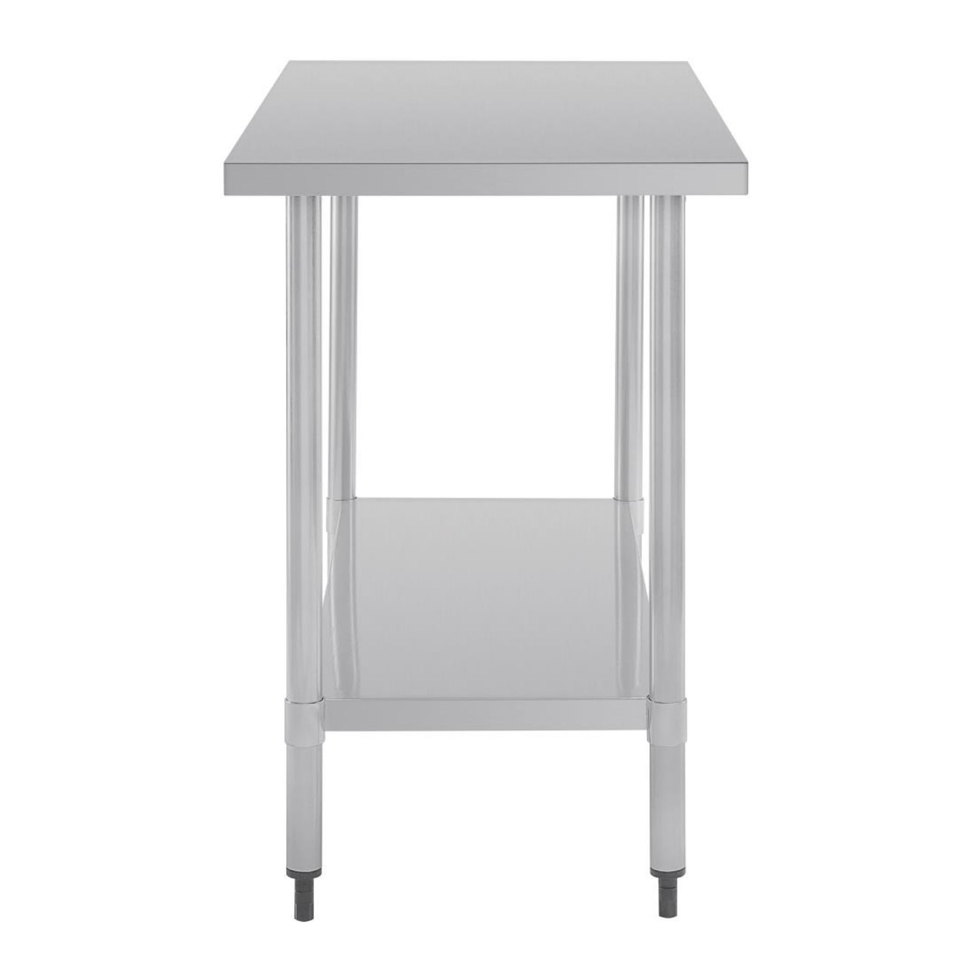 Picture of Nisbets Essentials Self Assembly Stainless Steel Table 1200 x 600mm