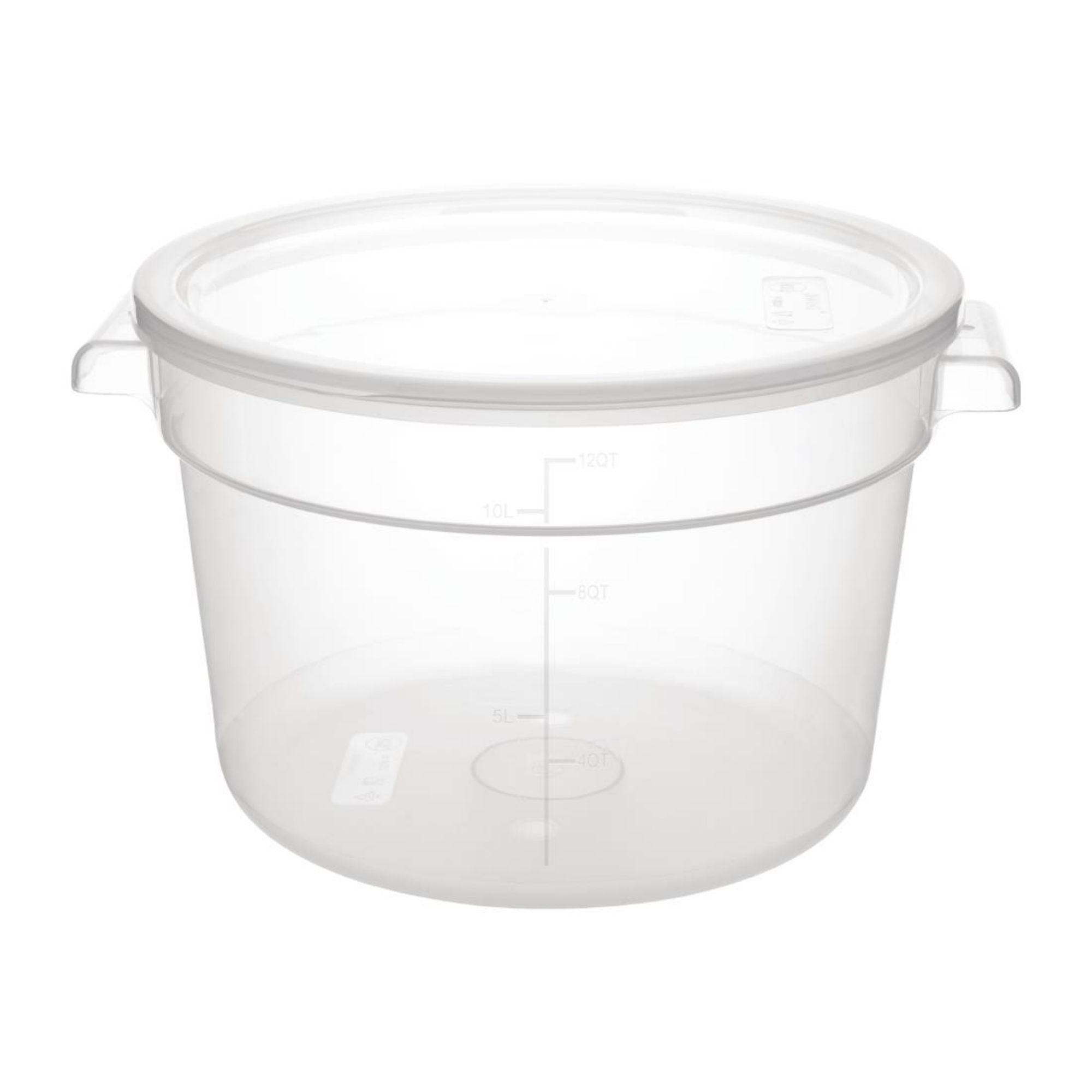 Picture of Vogue Polypropylene Round Food Storage Container 10Ltr