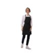 Picture of Chef Works Two Patch Pocket Bib Apron Black
