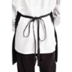 Picture of Chef Works Two Patch Pocket Bib Apron Black