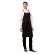 Picture of Chef Works Bib Apron Black