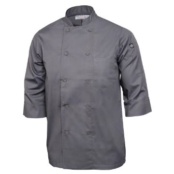 Picture of Chef Works Unisex Chefs Jacket Grey M