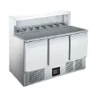 Picture of BLIZZARD Compact Triple Door Refrigerated Pizza Prep Counter BCC3PREPGRANITE