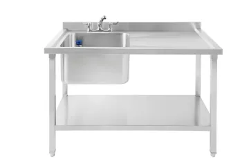Picture of Atlas SBLD1200 Stainless Steel Sink Left Hand