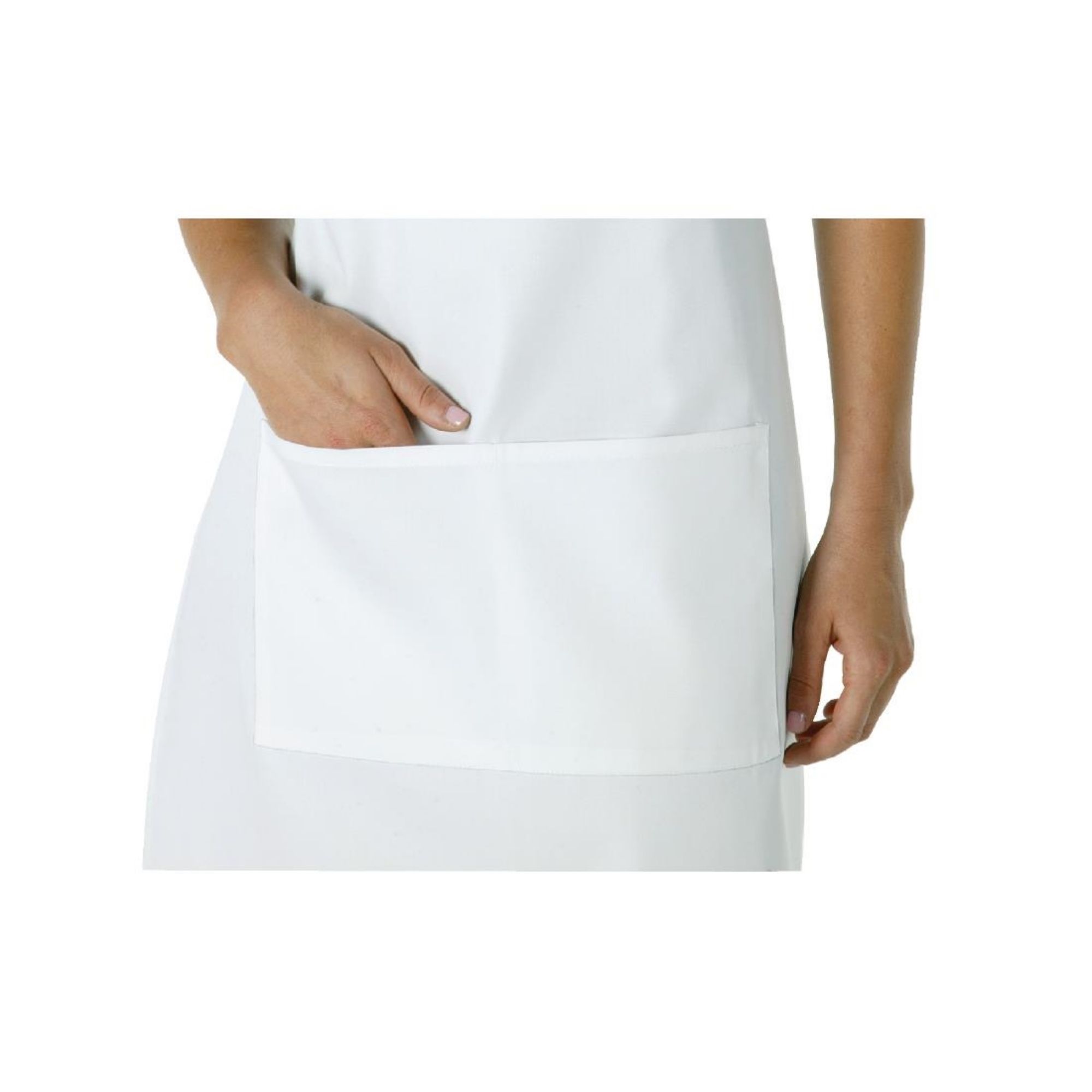 Picture of Chef Works Bib Apron White