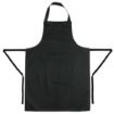 Picture of Whites Bib Apron Polycotton Black