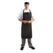 Picture of Whites Bib Apron Polycotton Black