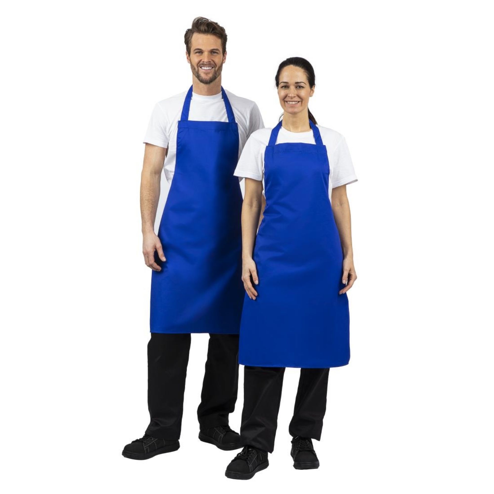 Picture of Whites Bib Apron Royal Blue