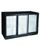 Picture of BLIZZARD Triple Hinged Glass Door Bottle Cooler Black BAR3