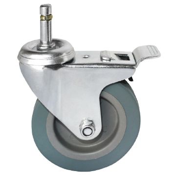 Picture of Braked Castor for Vogue Compact Mobile Trolley
