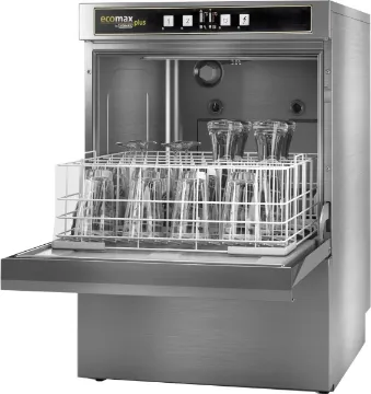Picture of Hobart Ecomax Plus G515W-10C Undercounter Glasswasher WRAS Approved 500mm Rack