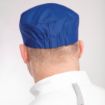 Picture of Whites Chefs Skull Cap Royal Blue