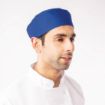 Picture of Whites Chefs Skull Cap Royal Blue