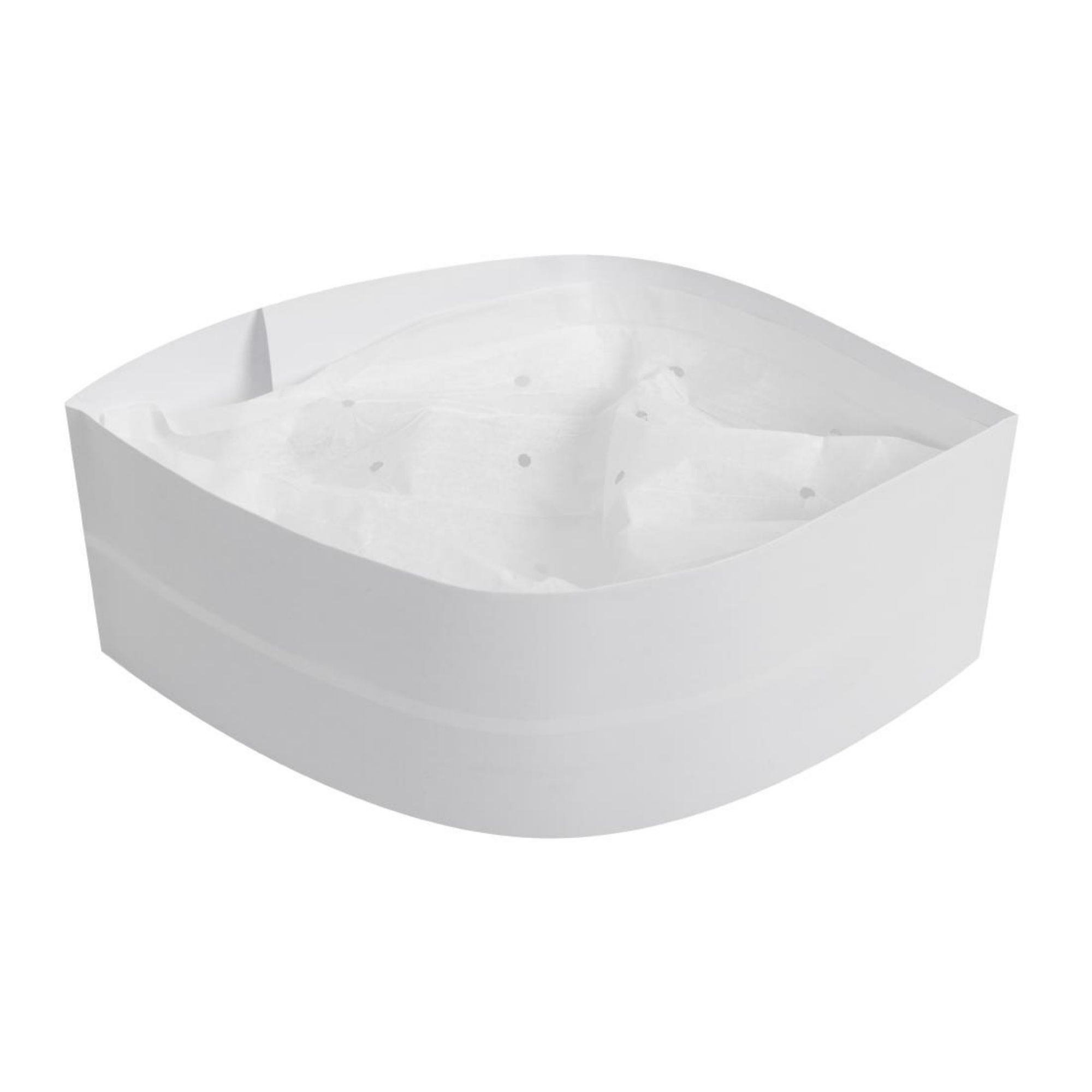 Picture of eGreen Disposable Forage Hat White (Pack of 100)
