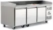 Picture of Atosa EPF3485GR + VRX2000/330 3 Door Pizza Counter Fridge with VRX Unit & GN Pans, 375 Litres
