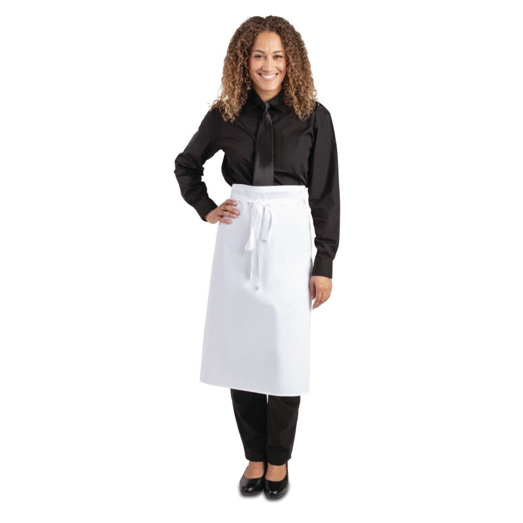 Picture of Whites Regular Waist Apron White