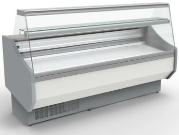 Picture of Coreco CVED-8-25-R Flat Glass Serveover, 2525mm