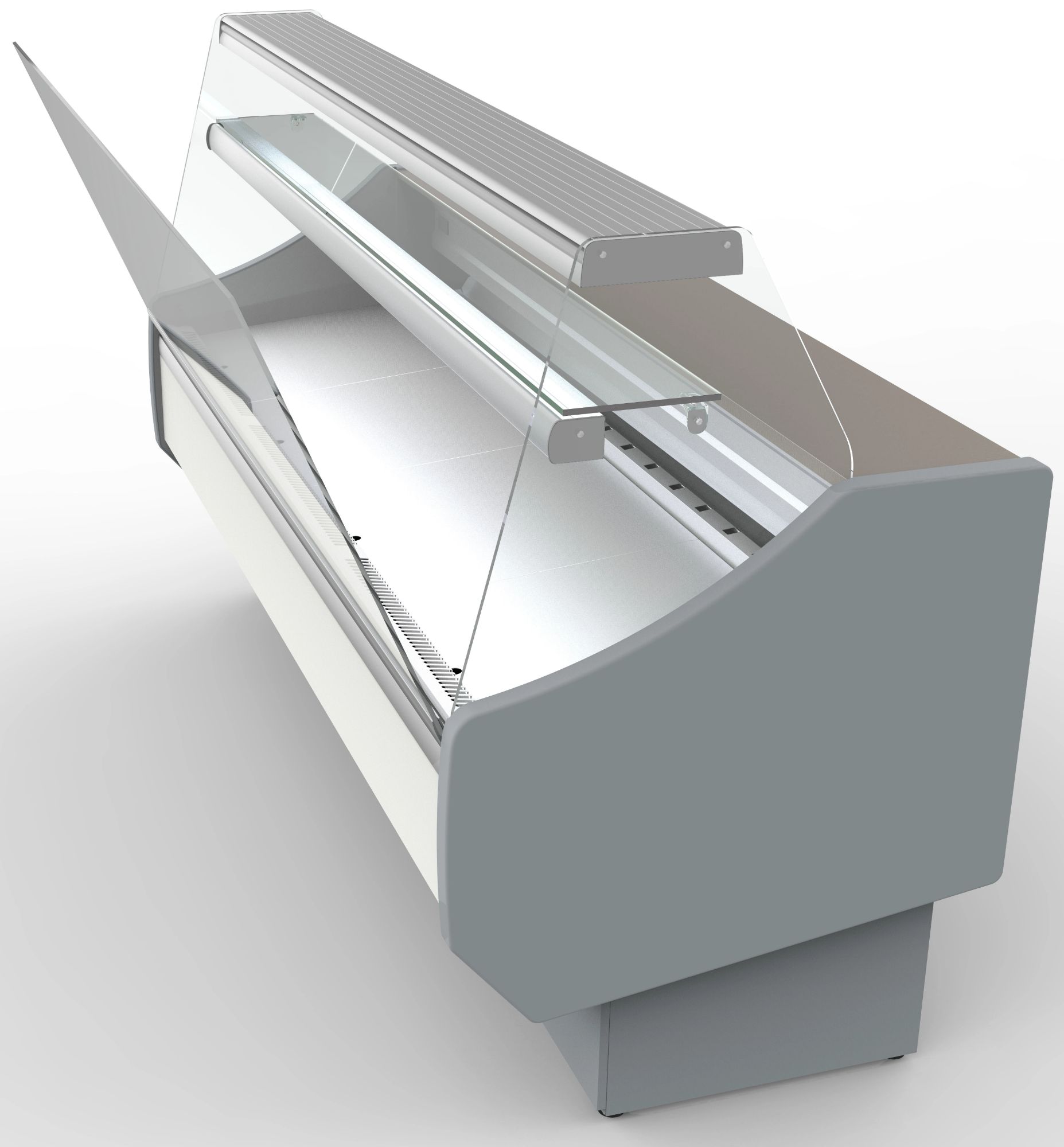 Picture of Coreco CVED-8-25-R Flat Glass Serveover, 2525mm