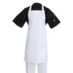 Picture of Whites Bib Apron Polycotton White