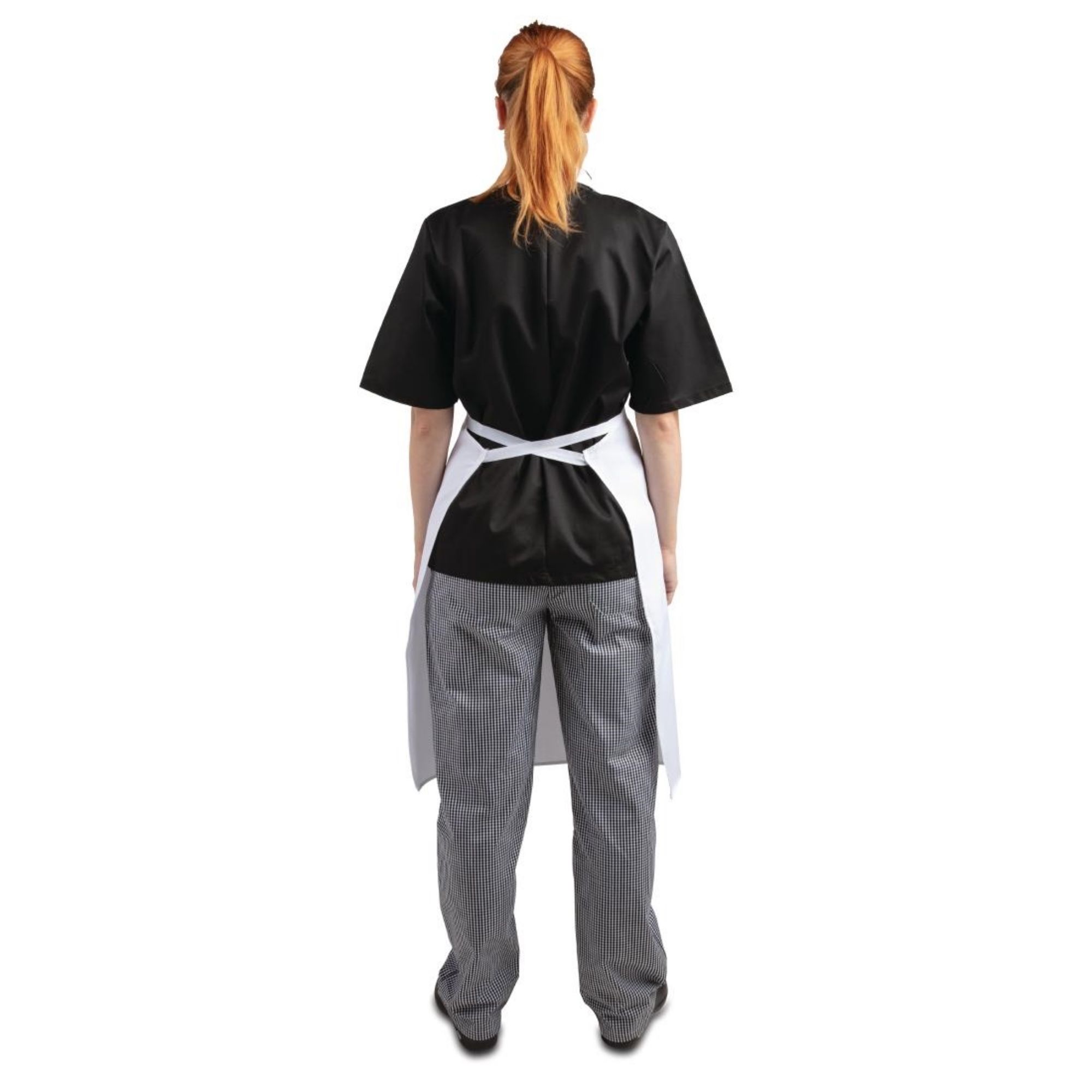 Picture of Whites Bib Apron Polycotton White