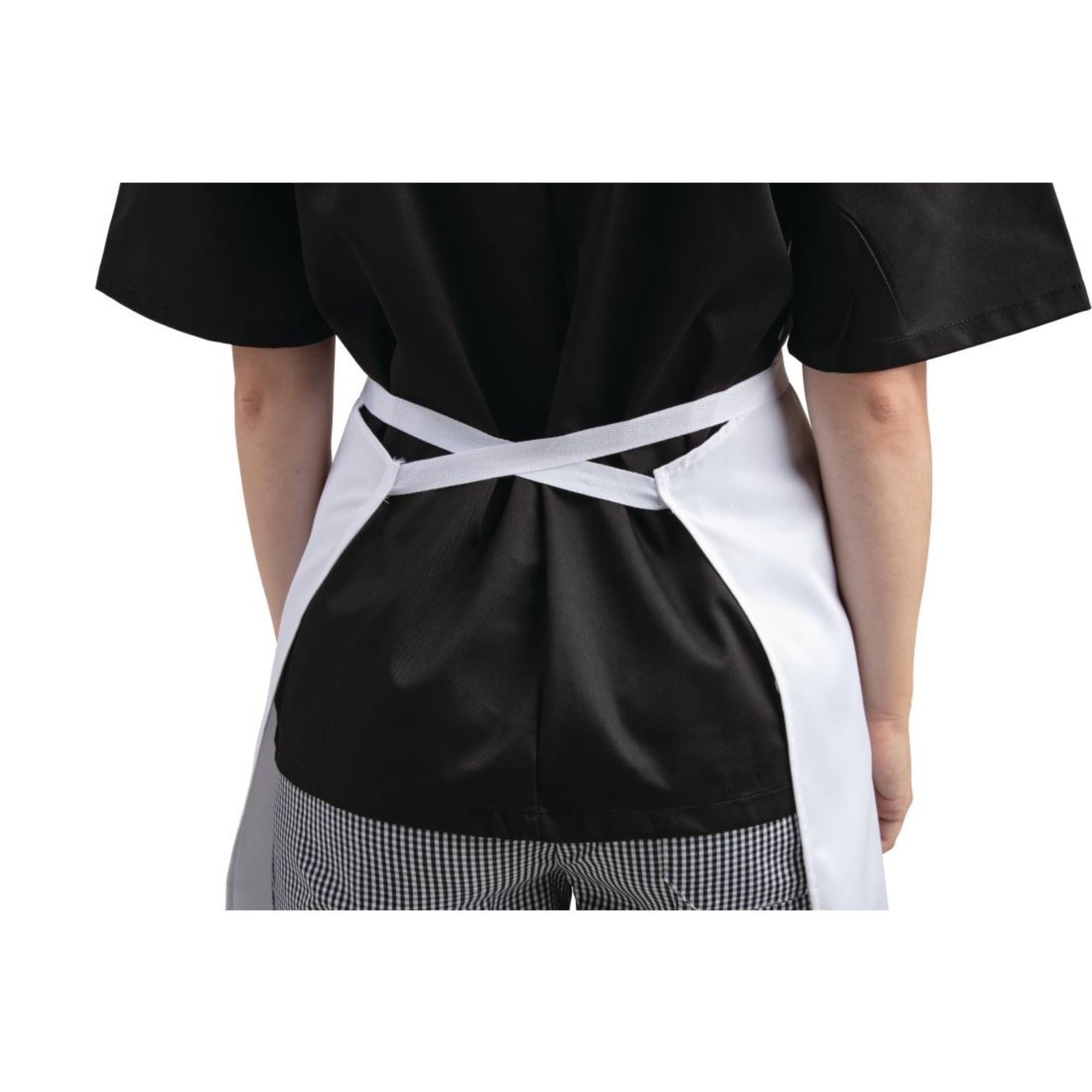 Picture of Whites Bib Apron Polycotton White