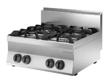 Picture of Bartscher Gas stove 650, 4BR, TU Countertop