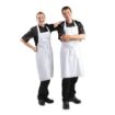 Picture of Whites Bib Apron Polycotton White