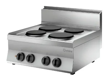 Picture of Bartscher Electric stove 650, W700, 4PL, TU