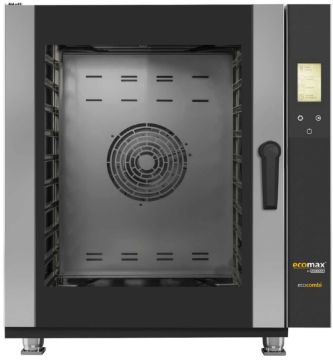 Picture of Hobart Ecomax HECMFE10 Full Touch Electric 10 x 1/1GN Grid Combi Oven
