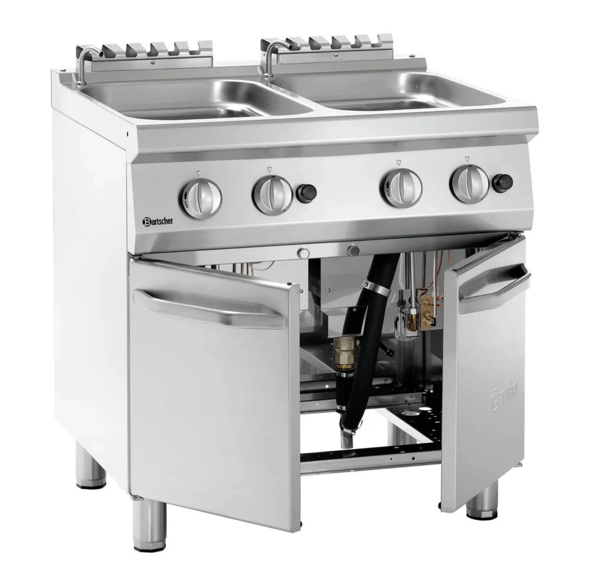 Picture of Bartscher Pasta cooker, gas 700, W800 2x24L