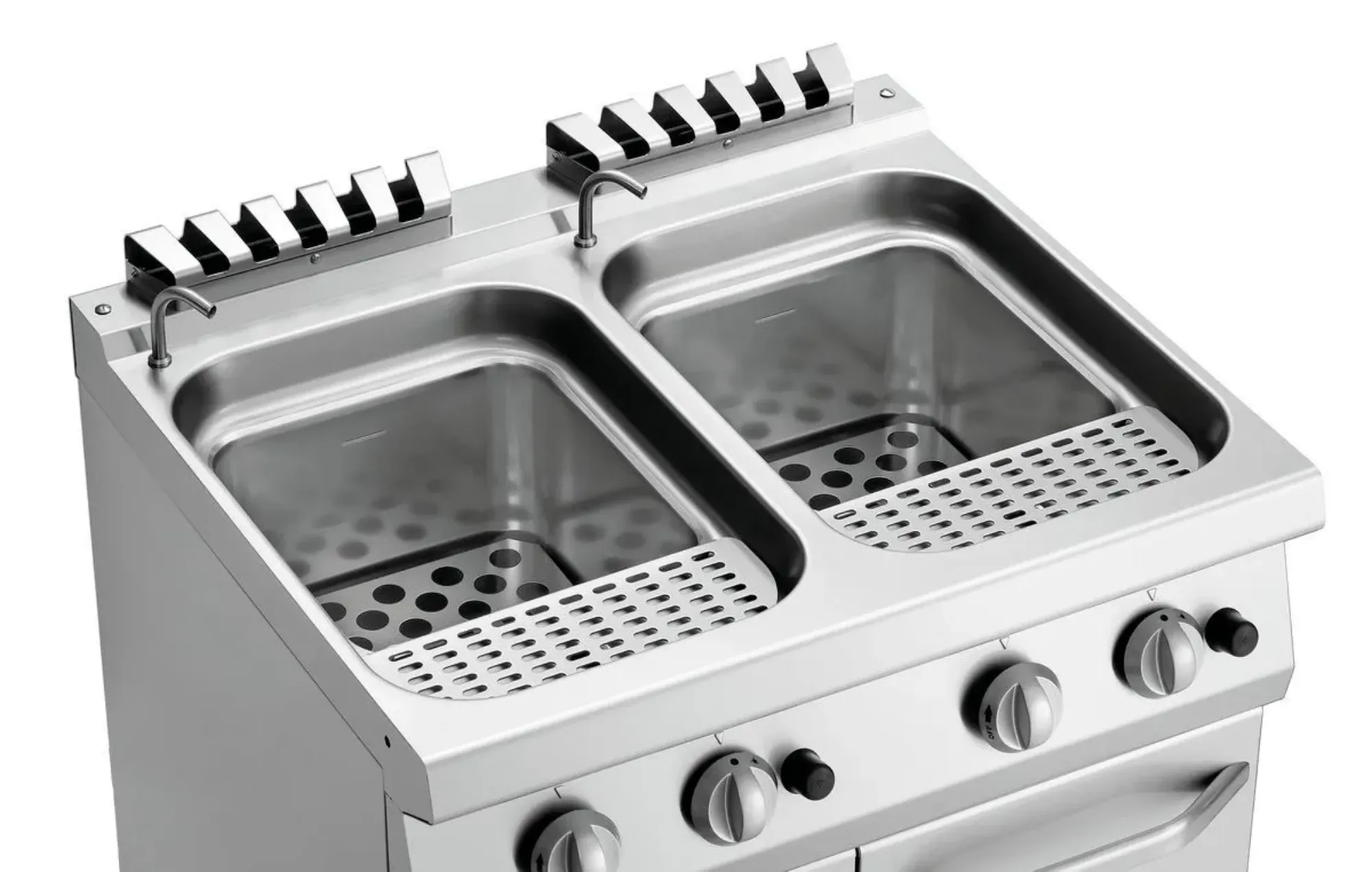 Picture of Bartscher Pasta cooker, gas 700, W800 2x24L