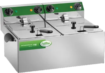 Picture of Fama MFR 280 8+8 Litre Double Basket Electric Fryer, 3.25kW