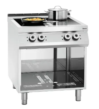 Picture of Bartscher Induction stove, 4 HTzon., OBU