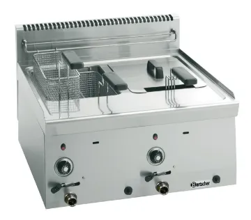 Picture of Bartscher Deep fat fryer gas 600, B600, 2x8L