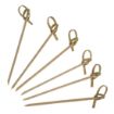 Picture of Fiesta Compostable Bamboo Looped Skewers 90mm (100 pack)