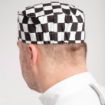 Picture of Whites Chefs Skull Cap Big Black and White Check
