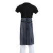 Picture of Whites Butchers Waist Apron Blue and White Stripe