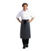 Picture of Whites Butchers Waist Apron Blue and White Stripe