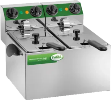 Picture of Fama MFR 240 4+4 Litre Double Basket Electric Fryer, 2 x 2kW