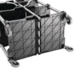 Picture of Vogue 3 Tier PP Folding Trolley Black
