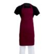 Picture of Whites Bib Apron Burgundy