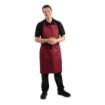 Picture of Whites Bib Apron Burgundy
