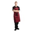 Picture of Whites Bib Apron Burgundy