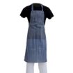 Picture of Whites Water Resistant Bib Apron Blue and White