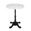 Picture of Bolero Pre-drilled Round Table Top Marble Effect 600mm - DT445