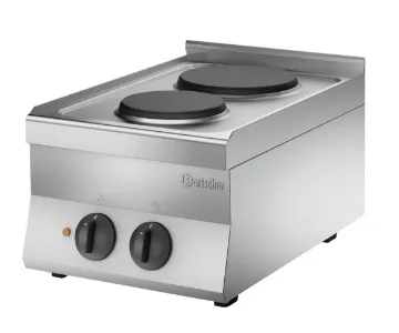 Picture of Bartscher Electric range 650, B400, 2PL, TGOK